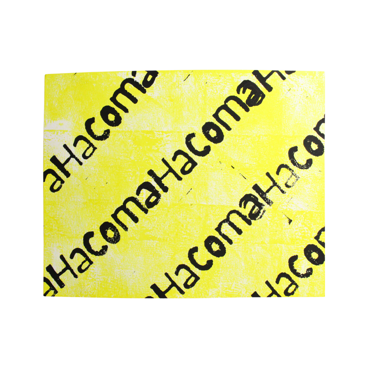 ahaComa Yellow Print (8x10)